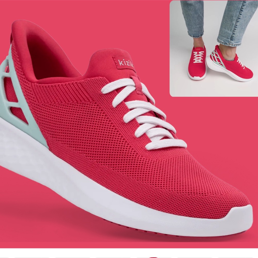 Kizik women’s Athens Sneakers in Watermelon size 10